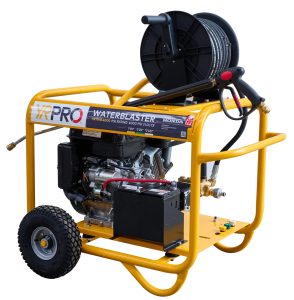 ABEL YRPRO Polyethylene Drum Concrete Mixer – petrol powered.