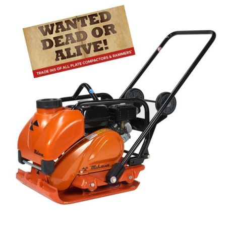 Mikasa 91kg Forward Plate Compactor – price with trade in $2695.00*