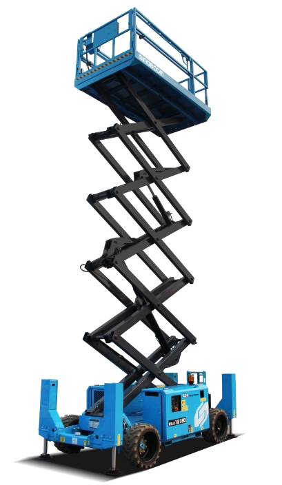 Sinoboom 12M 4,110kg Diesel Rough Terrain Scissor Lift